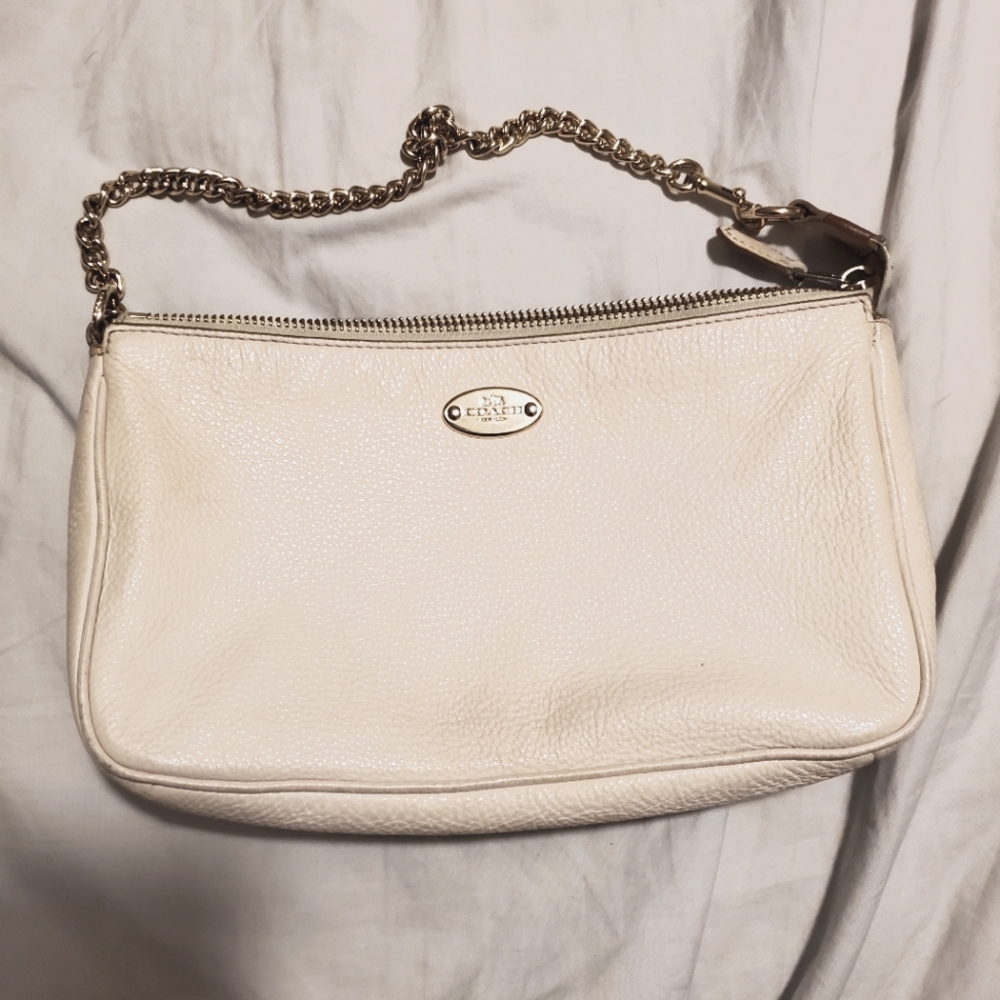 Coach Gold Chain Purse
